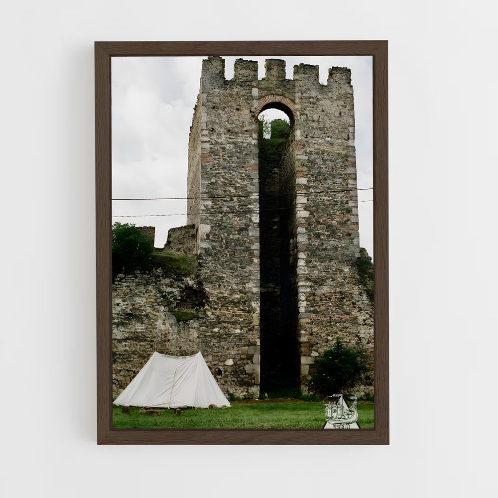 Poster Le Château de Pierre – affiche Buhurt (vue 5)